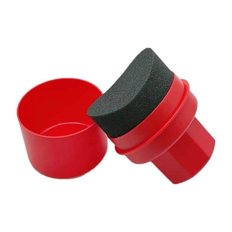 Tyre Shine Applicator Pads with Storage Cups, 2 Pack, photo 2